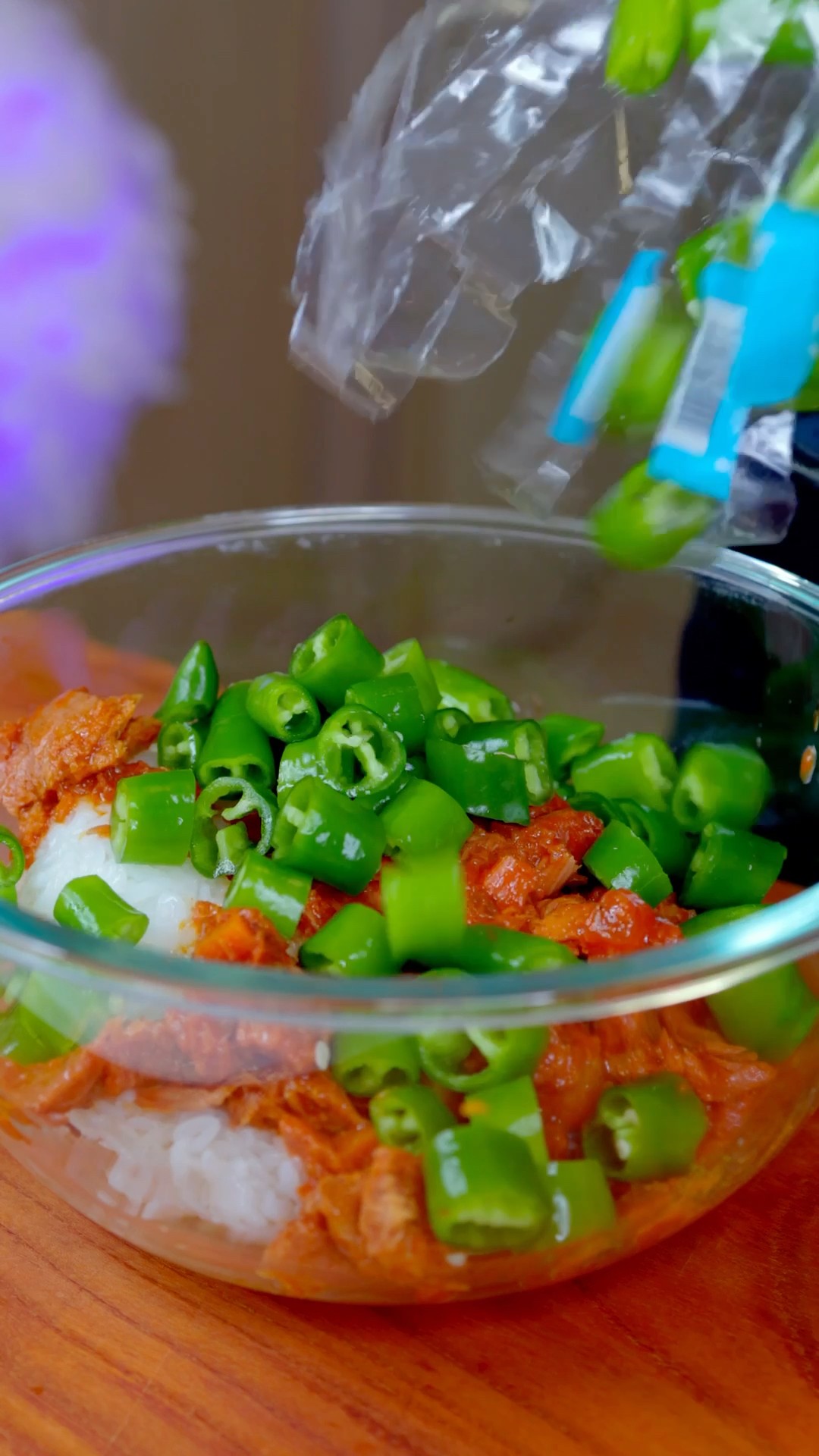 When you don't share tuna chili pepper bibimbap