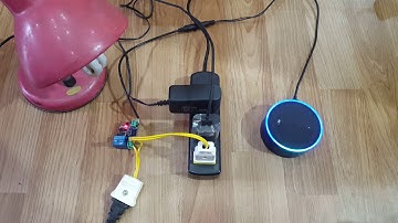ALEXA ECHO + ESP 8266 = SMART POWER PLUG
