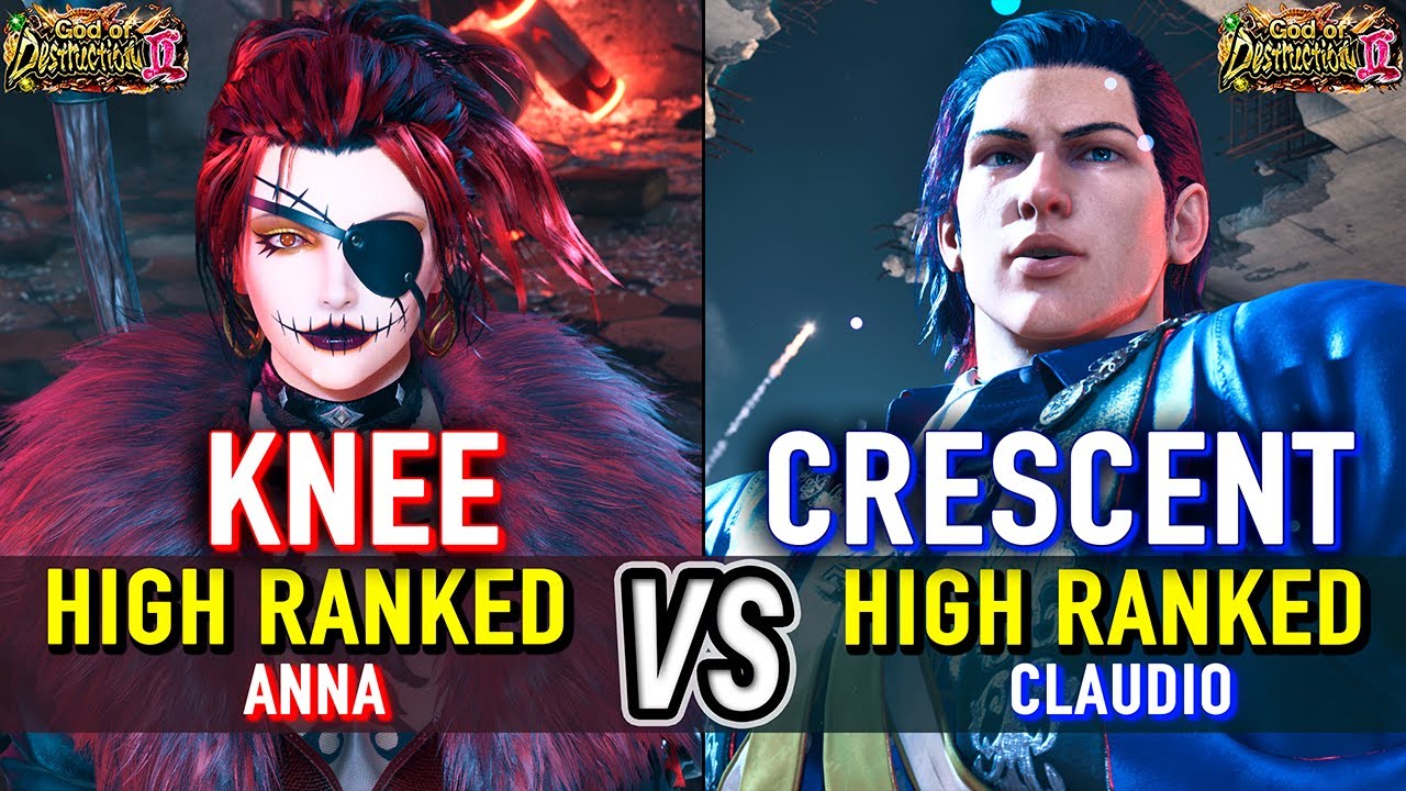 T8 🔥 KNEE (Anna) vs CRESCENT (Claudio) 🔥 Tekken 8 High Level Gameplay
