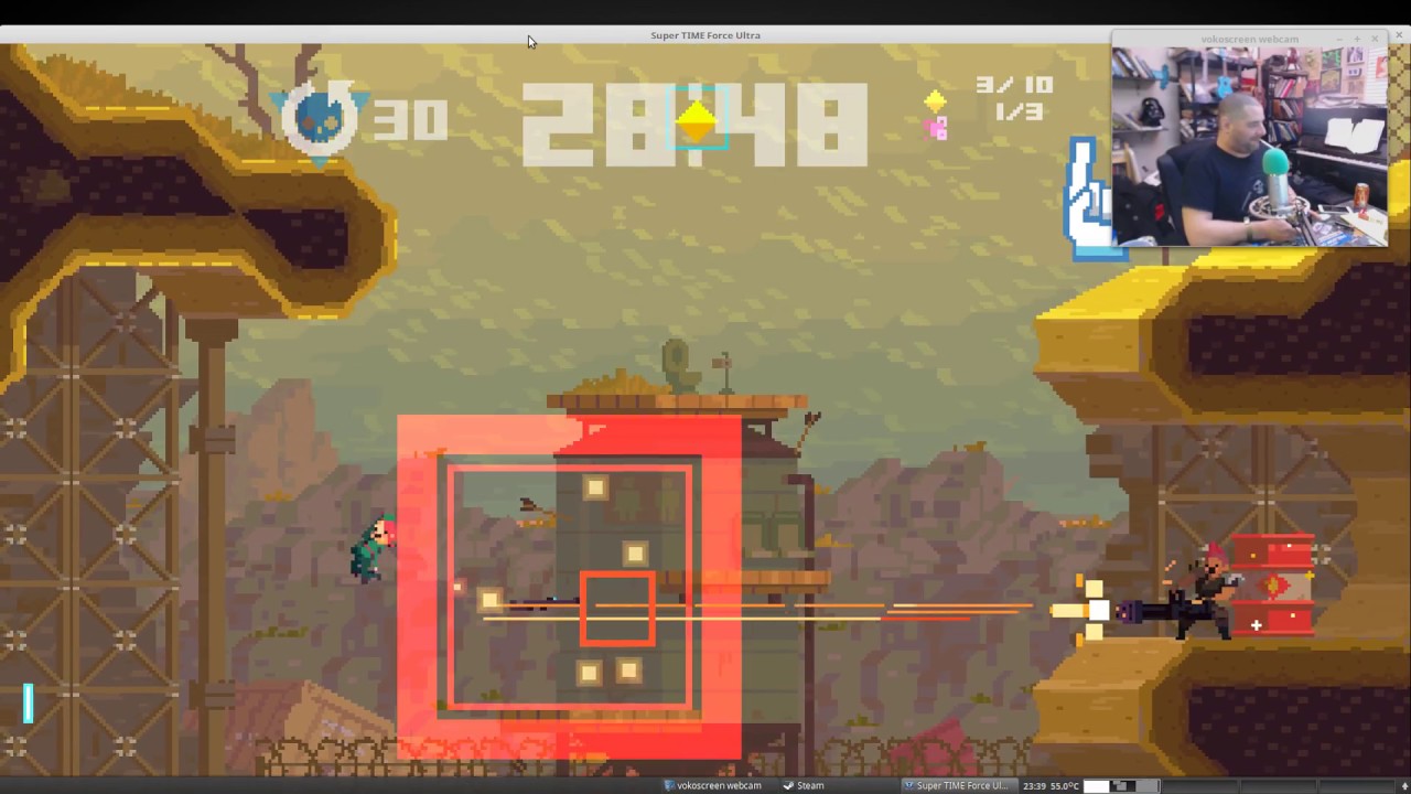 Super Time Force Ultra Gameplay