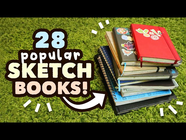 Testing Sketchbooks so You Don't Have To - Etchr Mixed Media Sketchbook 