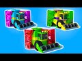 Toy Factory Adventure with Jake, Molly &amp; Lee | Toy Cars Assembly Cartoon
