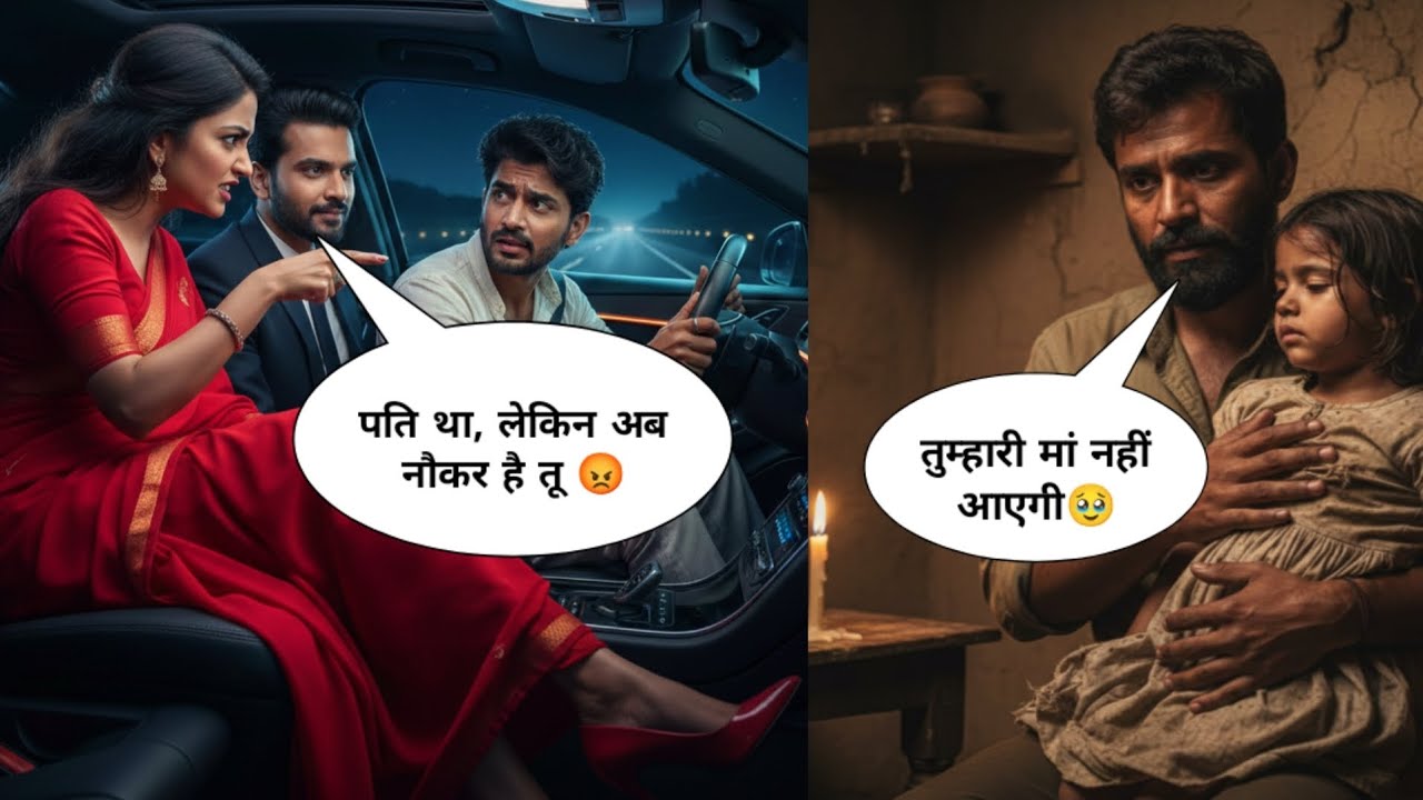 तलाकशुदा करोड़पति पत्नी ने अपने ही गरीब पति को रखा ड्राइवर, सच्चाई जानकर पैरों तले जमीन खिसक गई! 😱🔥