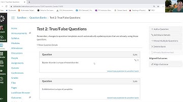 How to Build Question Banks to Randomize Quiz Questions in Canvas