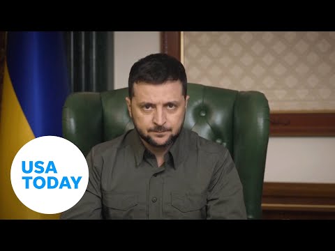 Zelenskyy promises to bring Russians 'to justice' for invasion | USA TODAY