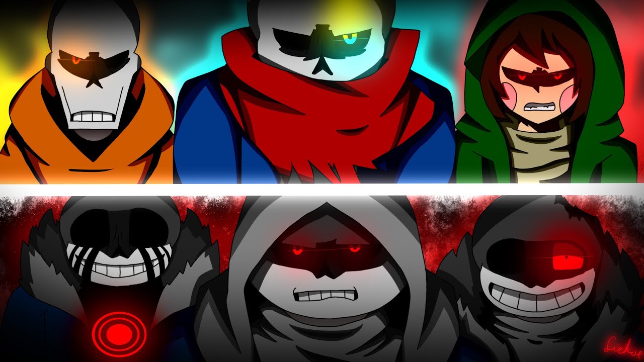 Murder Time Trio Battle Royale (Murder!sans vs Killer!sans vs