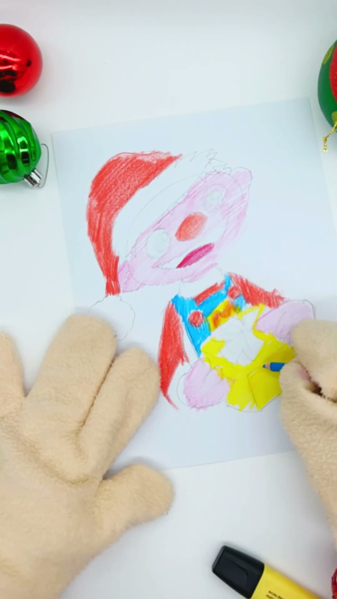 Dibujo para Miguelito - Bely y Beto #navidad  #belyybeto #youtubekids