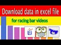 how to collect data for racing bar graph || How to collect data for racing bar videos Part 2