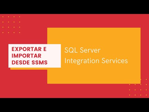 Exportar e Importar Datos desde SQL Server Management Studio