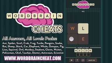WordBrain Crab 5 Cheats | WordBrain Cheats | Crab 5 Answer