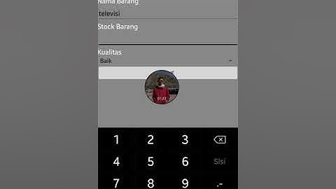 Tugas UAS android || Aplikasi Sederhana Android Studio Menggunakan SQLite