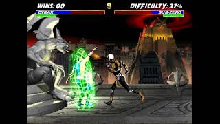 Ultimate Mortal Kombat 3 MUGEN- Cyrax vs Sub Zero