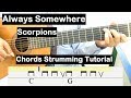 Download Lagu Always Somewhere Guitar Lesson Chords Strumming Tutorial Guitar Lessons for Beginners