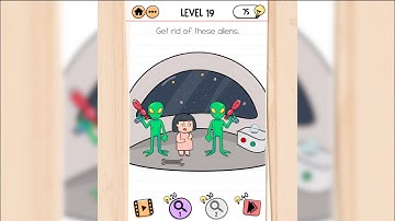 Brain Test 2 | Bad Luck Betty | Level 19 - Get rid of these aliens