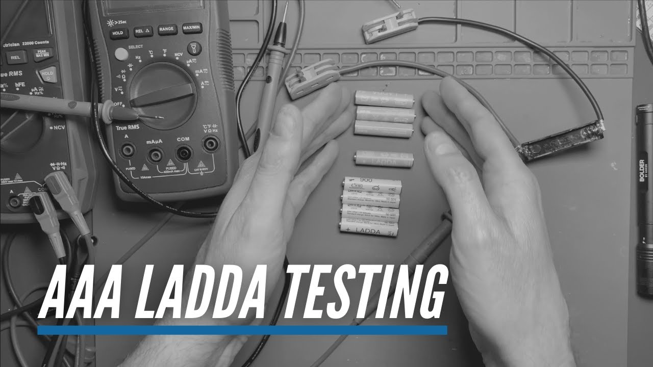 2021 IKEA LADDA 750 and 900 AAA Rechargeable Battery Testing and Analysis