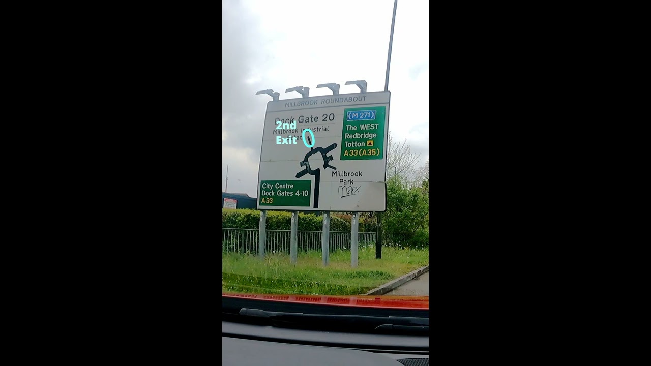 How To Count Exits On Big Roundabouts