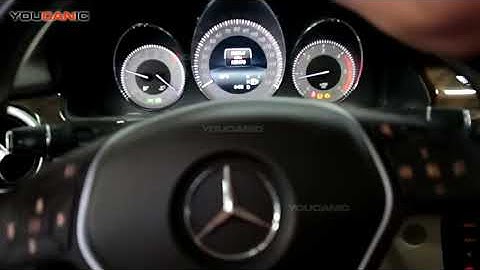 Mercedes-Benz GLK Class Steering Angle Sensor Calibration