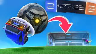Rocket League but I can only win in OVERTIME