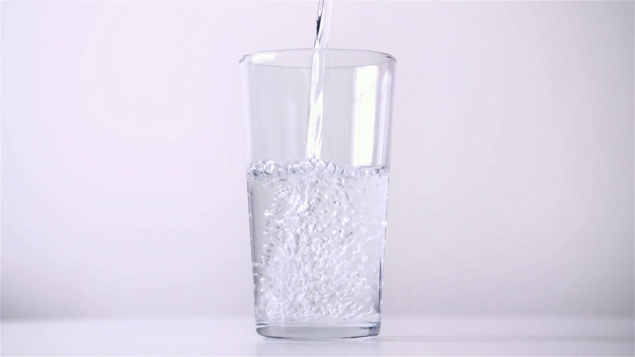 Pouring Water Into A Glass YouTube
