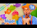 Colorful Toy Boat Song + More Blippi Vehicles! | Educational Songs For Kids