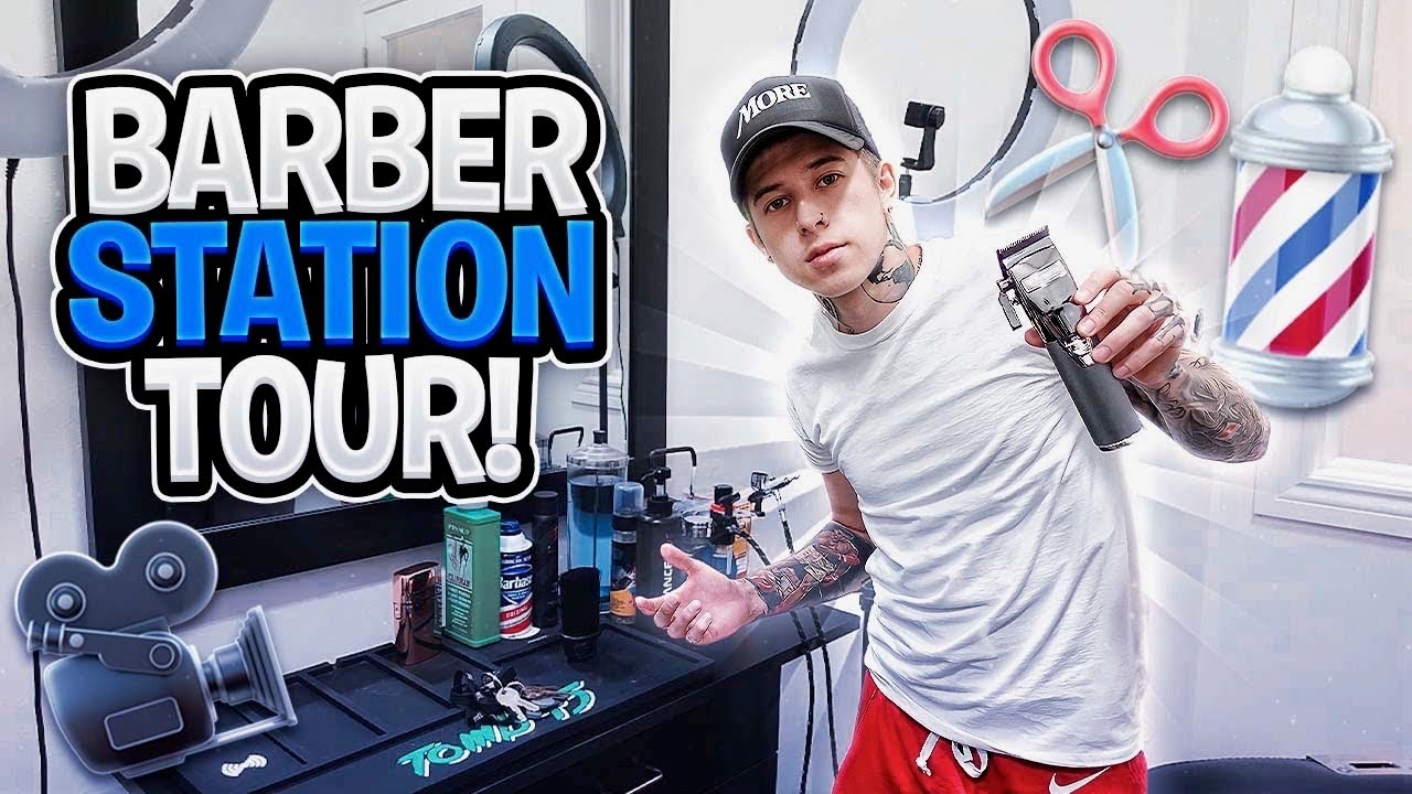 Barber Station Tour by VicBlends 💈🔥