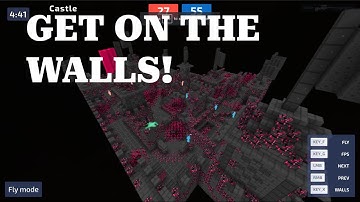 HOW TO GET ON THE WALLS IN CASTLE! || #kirka