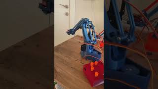 HAFIZALI 4 EKSEN ROBOT KOL UYG. #arduino #robotic #robot #3dprinting #3dmodeling #kodlama #yazılım