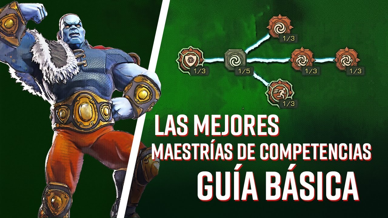 LAS MEJORES MAESTRÍAS DE COMPETENCIAS | GUIA BASICA | MARVEL BATALLA DE SUPERHEROES