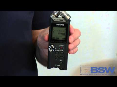 BSW Presents: Tascam DR-22WL WiFi Handheld Digital Recorder