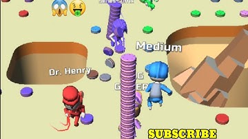 Bridge Race : Gameplay Andriod,ios | Walkthrough All Levels Game | No Commentary Level 436 - 440.👈👆🔥