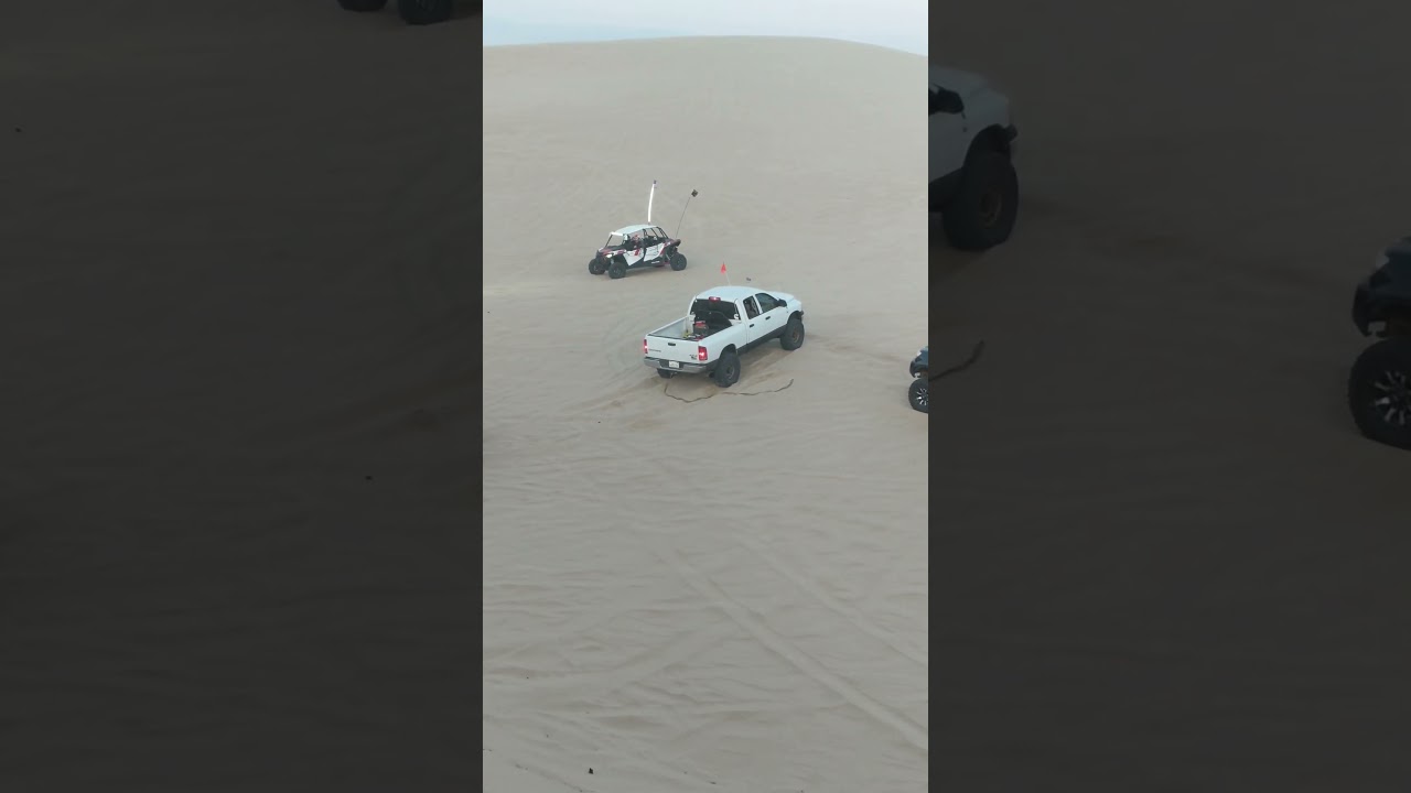 that's gonna be a tough one to get out #offroad #4x4 #dunes #dirtbike #offroadadventure