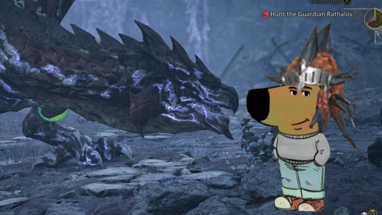 The CHILLEST Guardian Rathalos I've ever encountered | Monster Hunter Wilds