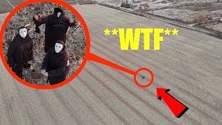 you will not believe what my drone found in this haunted field... (very disturbing)