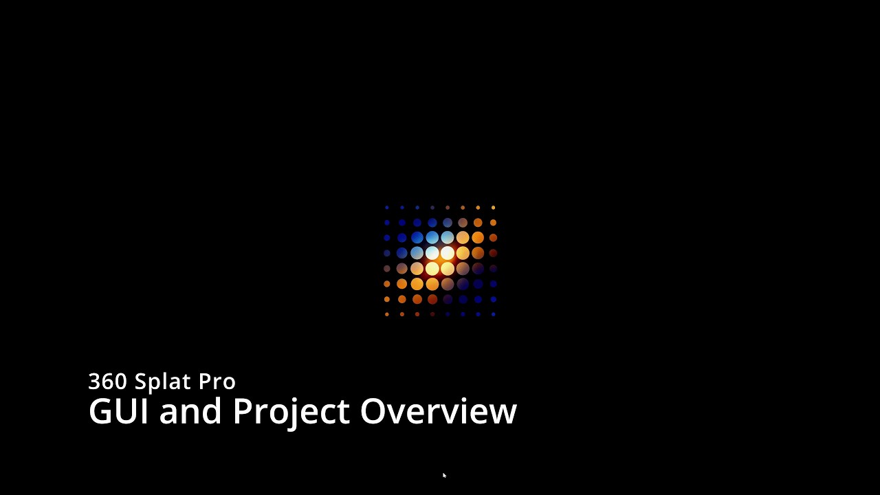 360 Splat Pro - In depth Gui & Project Structure - YouTube