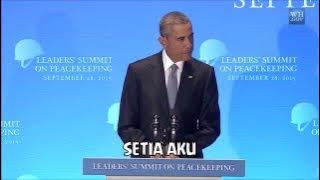 Barrack Obama nyanyi Lagu Setia by Elizabeth Tan feat Faizal Tahir - WAJIB TENGOK!