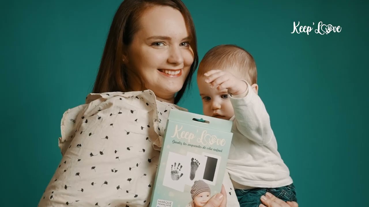 Keep'Love : Ce kit d'empreinte pour bébé qui fait l'unanimité – Keep'Love