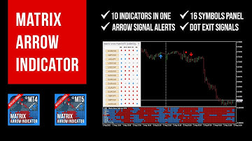 Matrix Arrow Indicator MT4/5© - The Most Accurate Buy Sell Signal Indicator 100% Profitable Trading