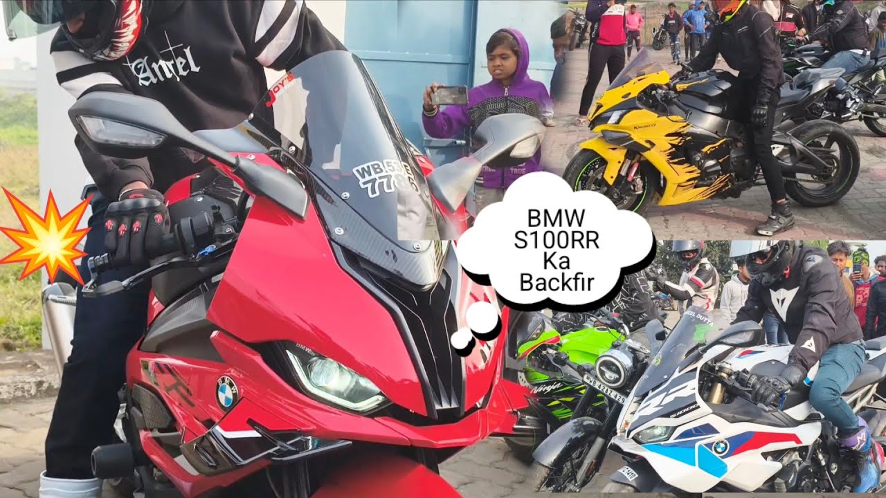 BMW S1000rr backfir💥@skmiraj6659 