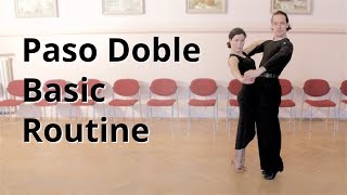 Paso Doble Basic Routine Membership Figures | Marts Smolko - Tina Bazykina