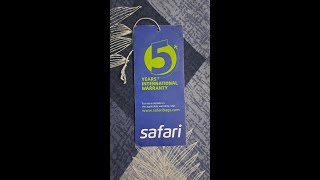 How to warranty claim in safari luggage in online - safari Luggage warranty claim process -HabibaMeh