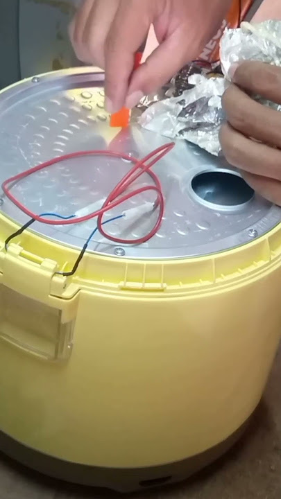 rice cooker bau boleh dong curiga bagian ini yang rusak #ricecookerdigital #ricecooker #tutorial