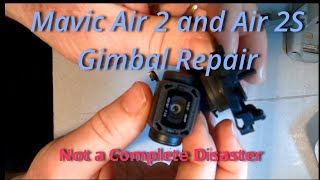 Mavic Air (Air2) Camera Gimbal Repair. Hope this Goes Well, My first Time