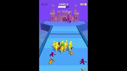 Join & Strike Video gameplay walkthrough Part 4 level 6 Android, iOS