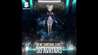 Bigo Live Brings Users into Metaverse with New “Virtual Live” 3D Avatars