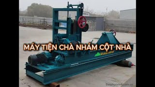 Máy Tiện Chà Nhám Cột Nhà - Woodmaster