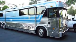 The Man, The Myth, The Legend! Bill Hanni's Custom Built 1968 MCI Bus Conversion! Must SEE!!