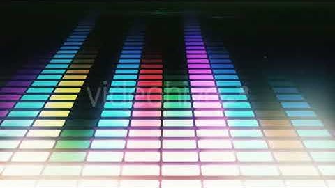 Colorful Audio Equalizer Background, Music Control Levels | Motion Graphics - Envato elements