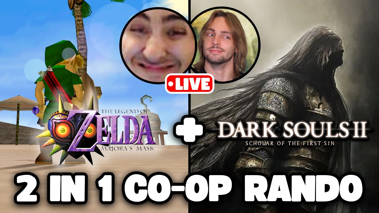 MAJORA'S MASK X DARK SOULS 2 NO LOGIC RANDOMIZER WITH LILAGGY