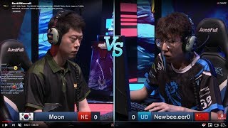 Moon (NE) vs eer0 (UD) 1/2 WarCraft Gold League Summer 2019 (Miker) MUST SEE
