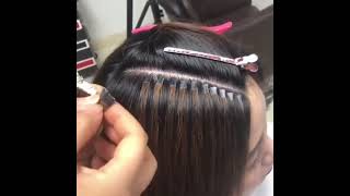 New natural comfortable tape in hair extensions.